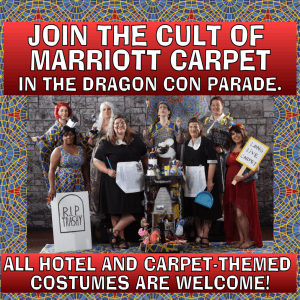 Marriott Carpet Pattern | Dragon Con Eternal Members