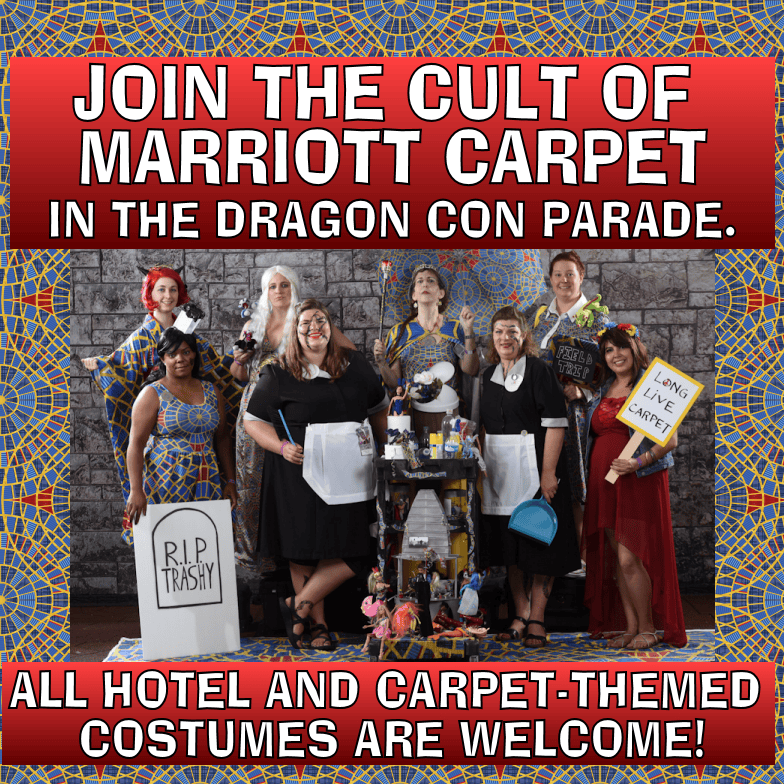 Marriott Carpet Pattern | Dragon Con Eternal Members