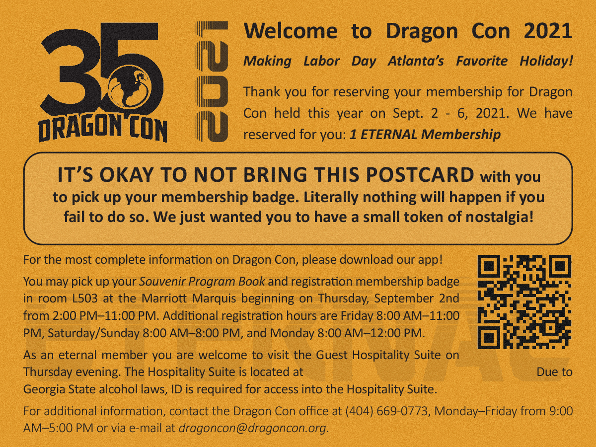 2021 Eternal postcard sent only via email - edited out party location